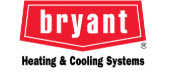 Bryant Heating & Cooling Systems logo, representing quality HVAC solutions for efficient air conditioning and heating services in San Diego.