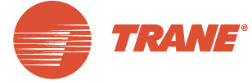 Trane logo representing quality HVAC solutions, relevant to Dale-Air's heating and air conditioning services in San Diego.